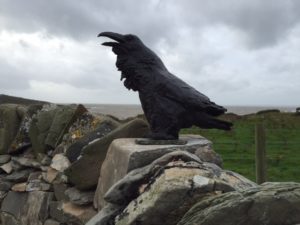 slate resin crow