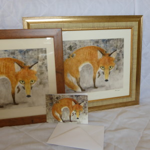 Fox A4 frames and card