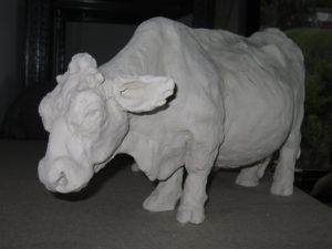 cow sculpture