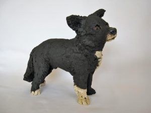 Ollie, the finished sculpture