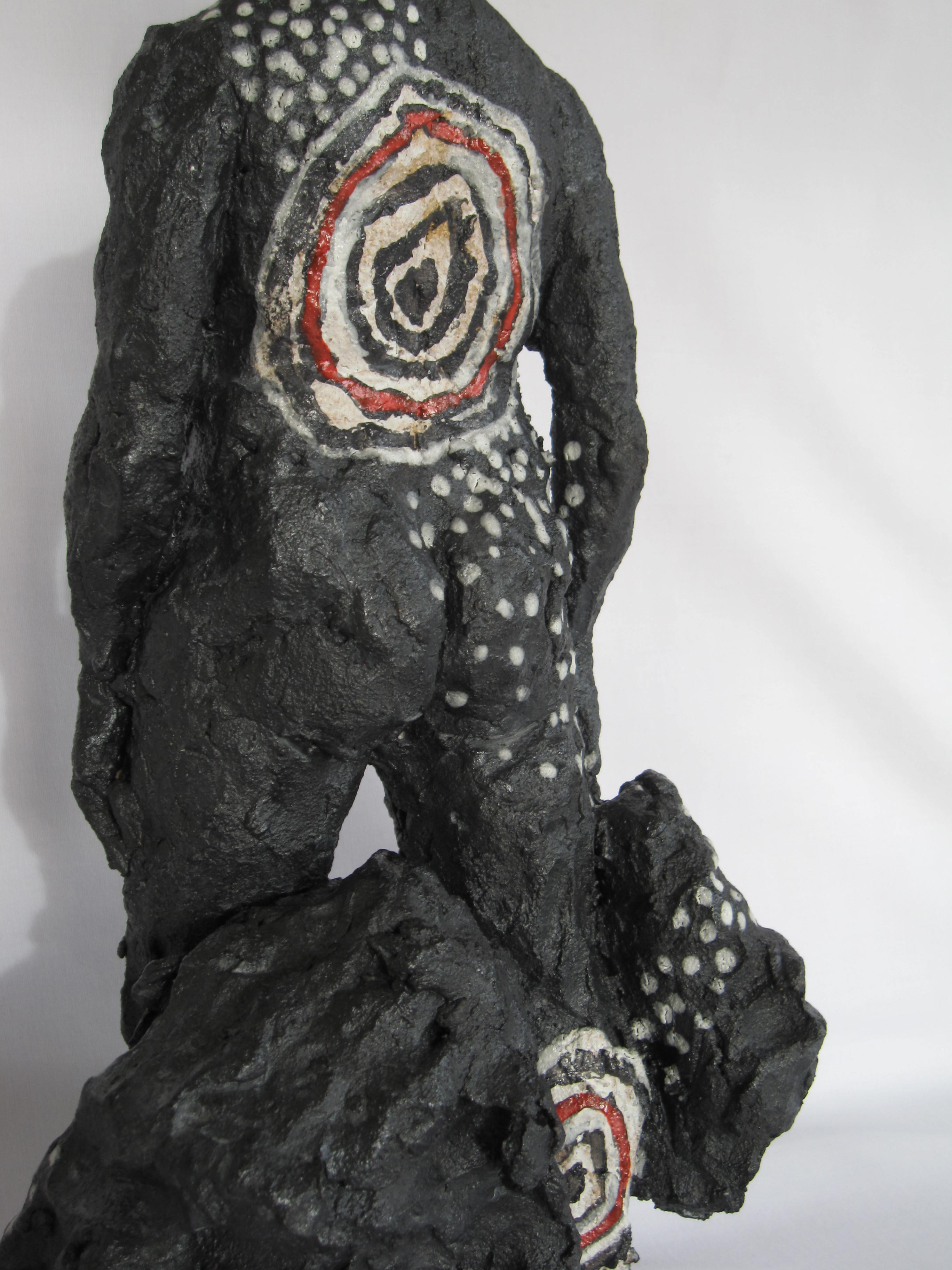 tribal figure painting
